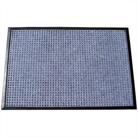 RICKIS RUGS 630S0035GY 3 ft. W x 5 ft. L Stop-N-Dry Mat in Gray RI2566421